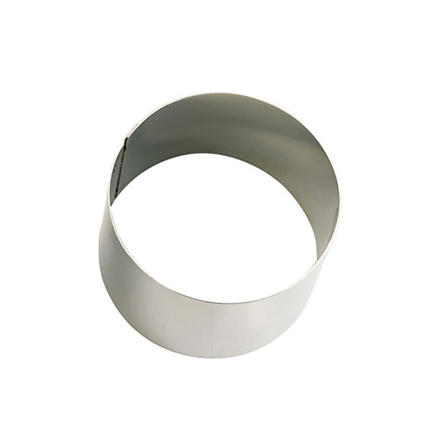 deBuyer Pastry Ring Ø 6cm H 4.5cm Stainless Steel