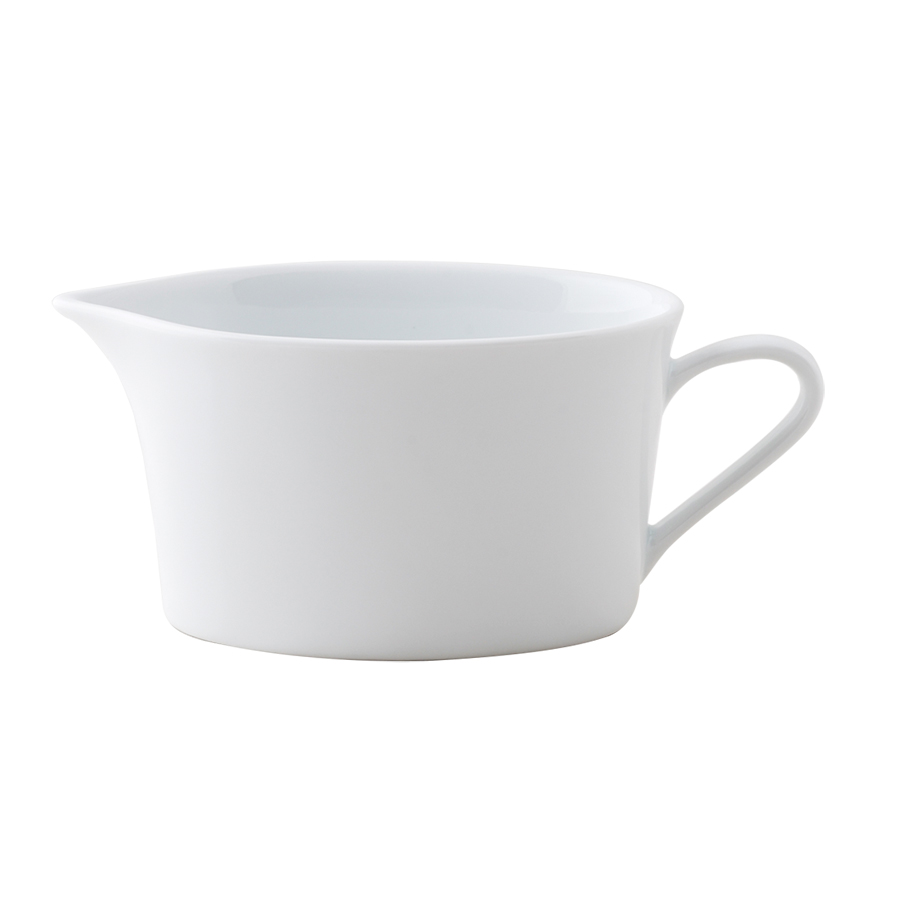 Ariane Style Vitrified Porcelain White Creamer 25cl