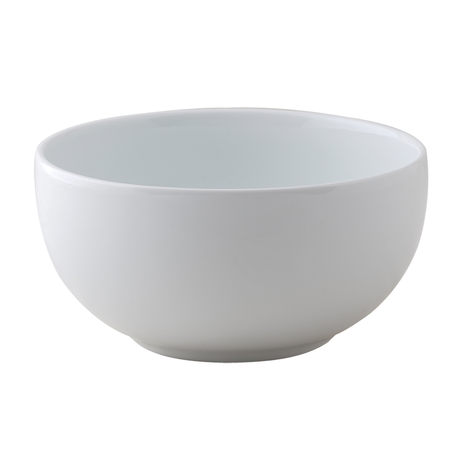 Ariane Style Vitrified Porcelain White Round Side Bowl 16cm