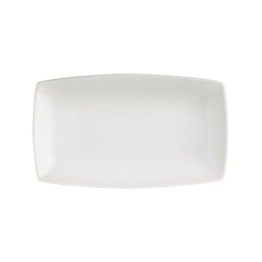 Orientix Rectangular Plate - White 11.5 x 19cm