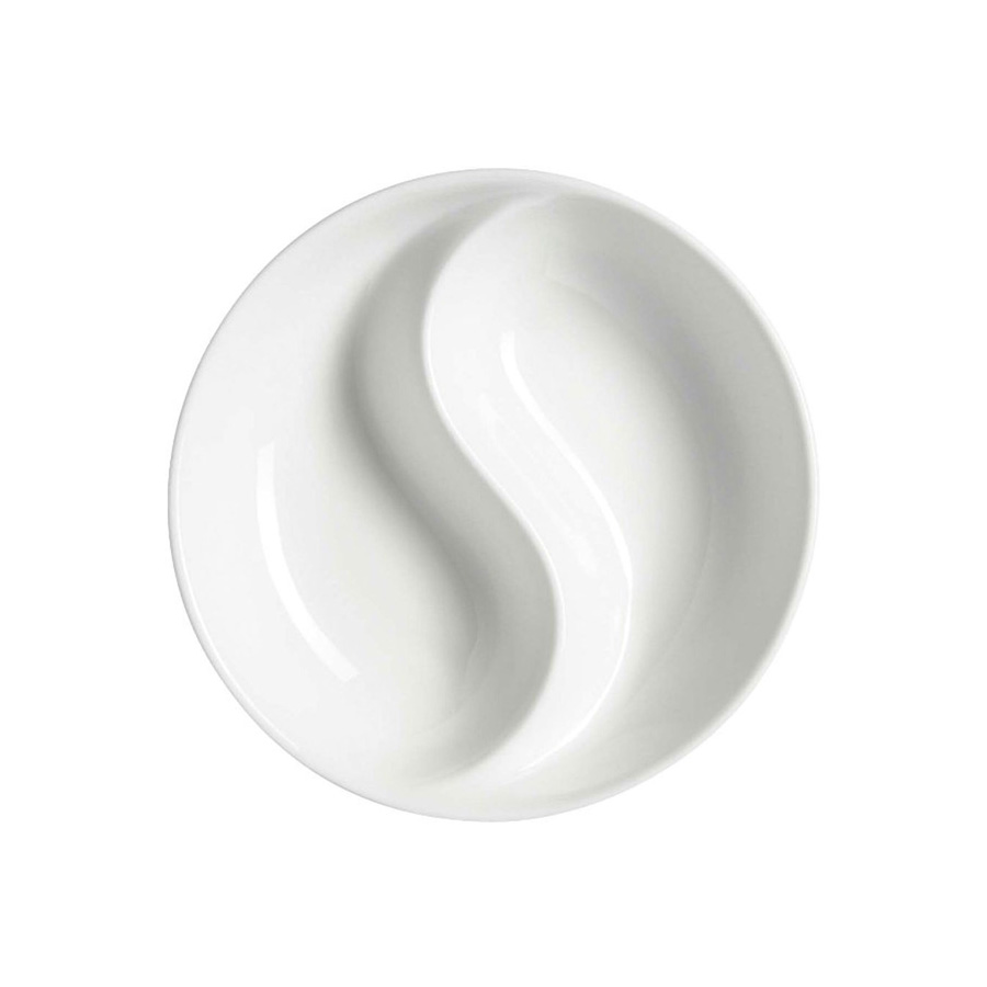 Orientix Ying Yang Dish - White 10cm