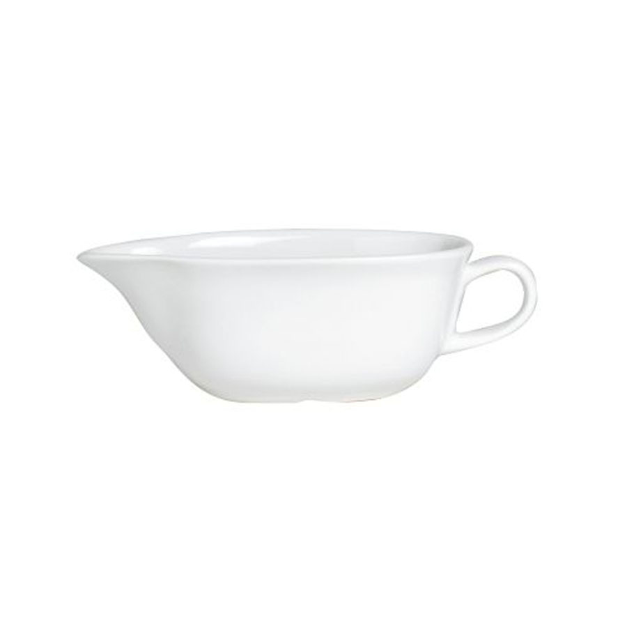 Steelite Simplicity Vitrified Porcelain White Harmony Sauce Boat 12.75cl