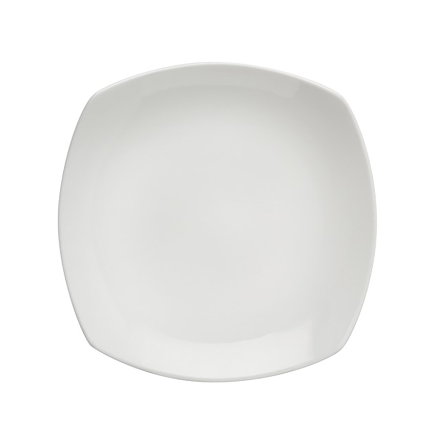 Orientix Kakuzara Square Plate - White 23.5 x 23.5cm