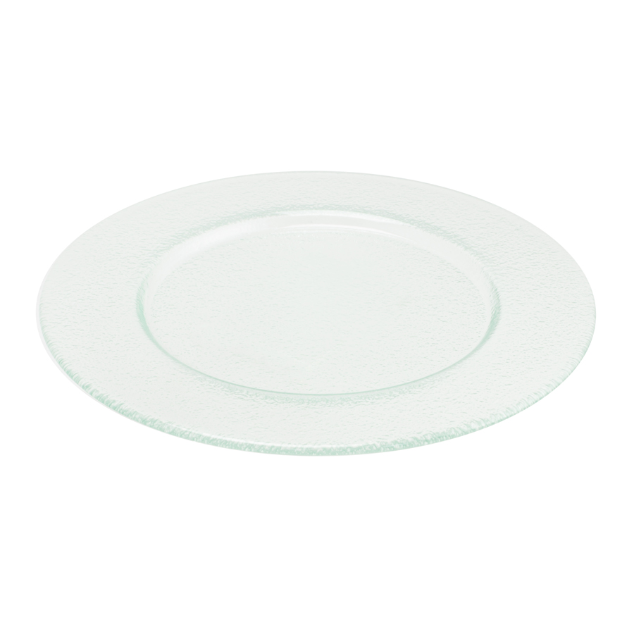 Creations Speciality Round Glass Wide Rim Plate 30cm