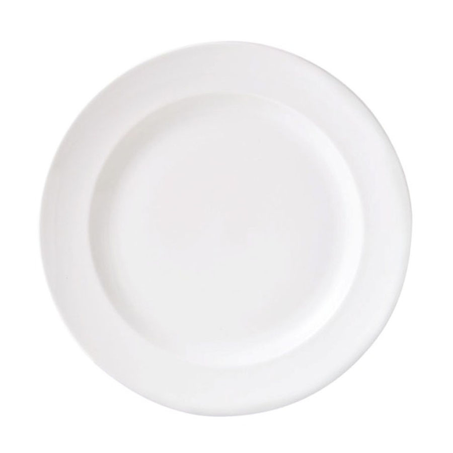 Steelite Monaco Vitrified Porcelain White Round Vogue Plate 16.5cm