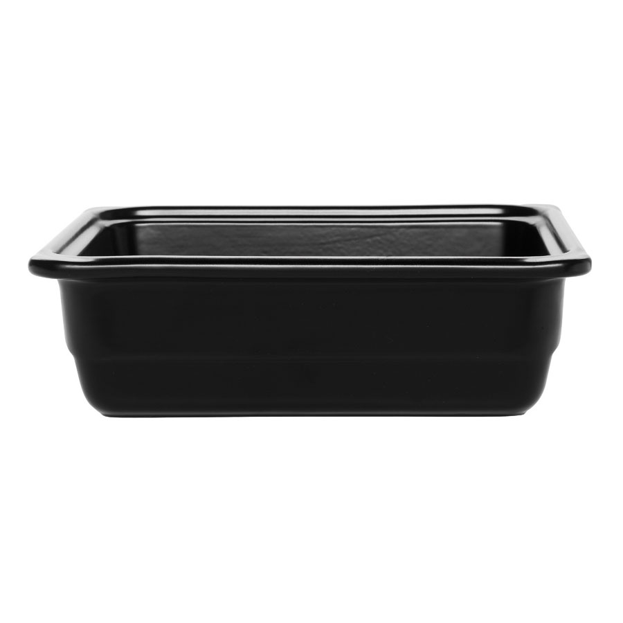 Emile Henry Gastronorm Black Ceramic 1/2 100mm