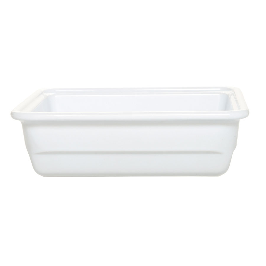 Emile Henry Gastronorm White Ceramic 1/2 100mm