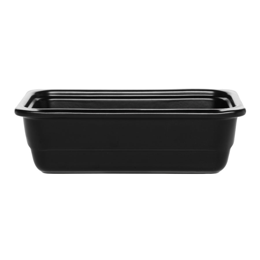 Emile Henry Gastronorm Black Ceramic 1/3 100mm