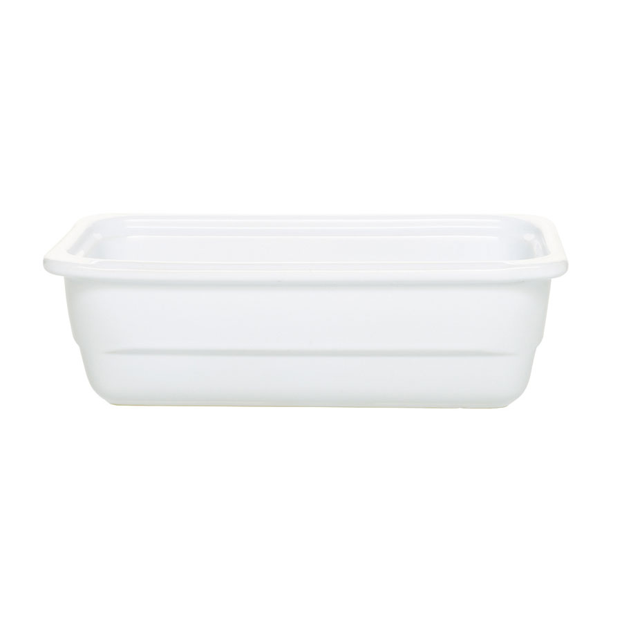 Emile Henry Gastronorm White Ceramic 1/3 100mm