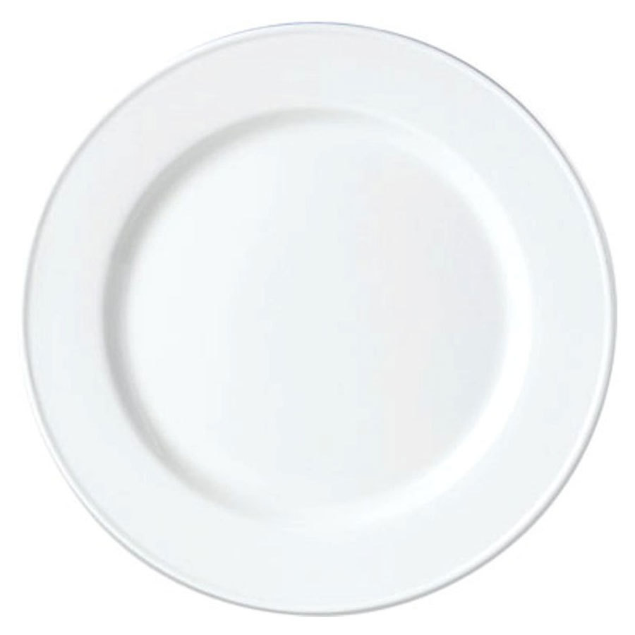 Steelite Simplicity Vitrified Porcelain White Round Plate 20.25cm