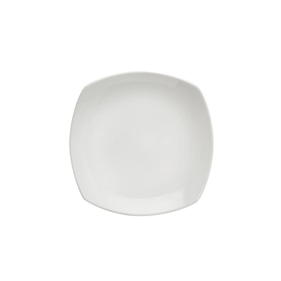 Orientix Kakuzara Square Plate - White 18 x 18cm