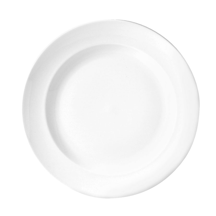 Steelite Monaco Vitrified Porcelain White Round Vogue Plate 27cm