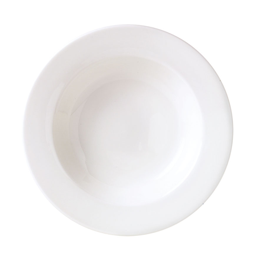 Steelite Monaco Vitrified Porcelain White Round Pasta / Soup Dish 30cm