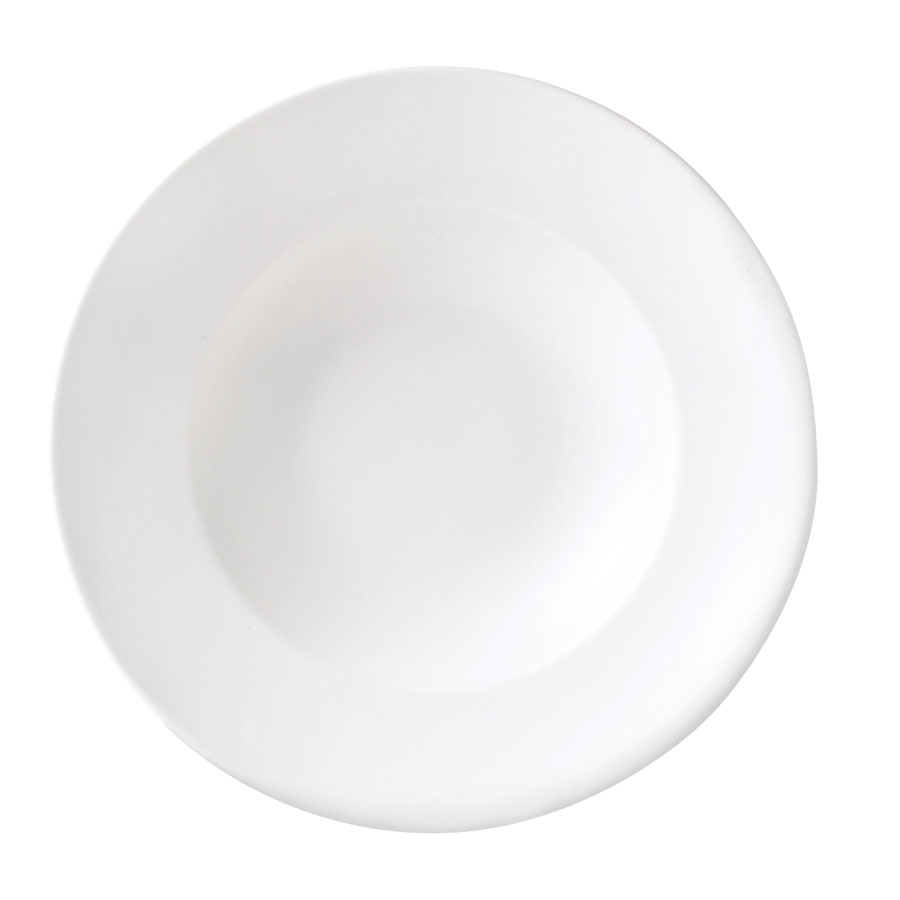 Steelite Monaco Vitrified Porcelain White Round Nouveau Bowl 30cm