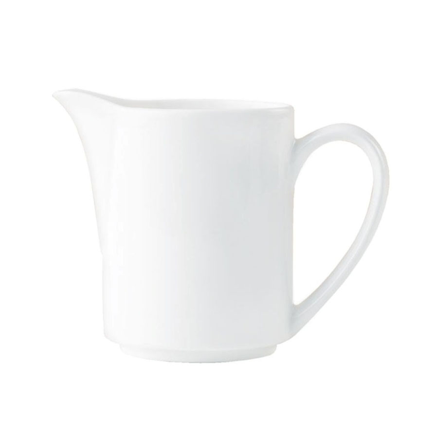 Steelite Monaco Vitrified Porcelain White Vogue Jug 28.5cl
