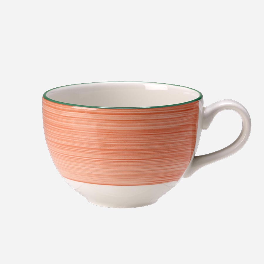 Steelite Rio Vitrified Porcelain Pink Low Cup 22.75cl