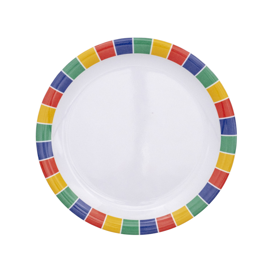 Carnival Melamine Round Plate 16.5cm 6.25 Inch