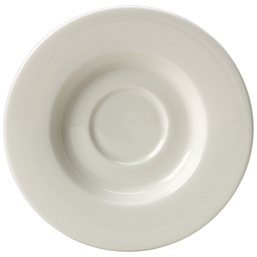 Steelite Monaco Vitrified Porcelain White Round Fine Dining Saucer 16cm