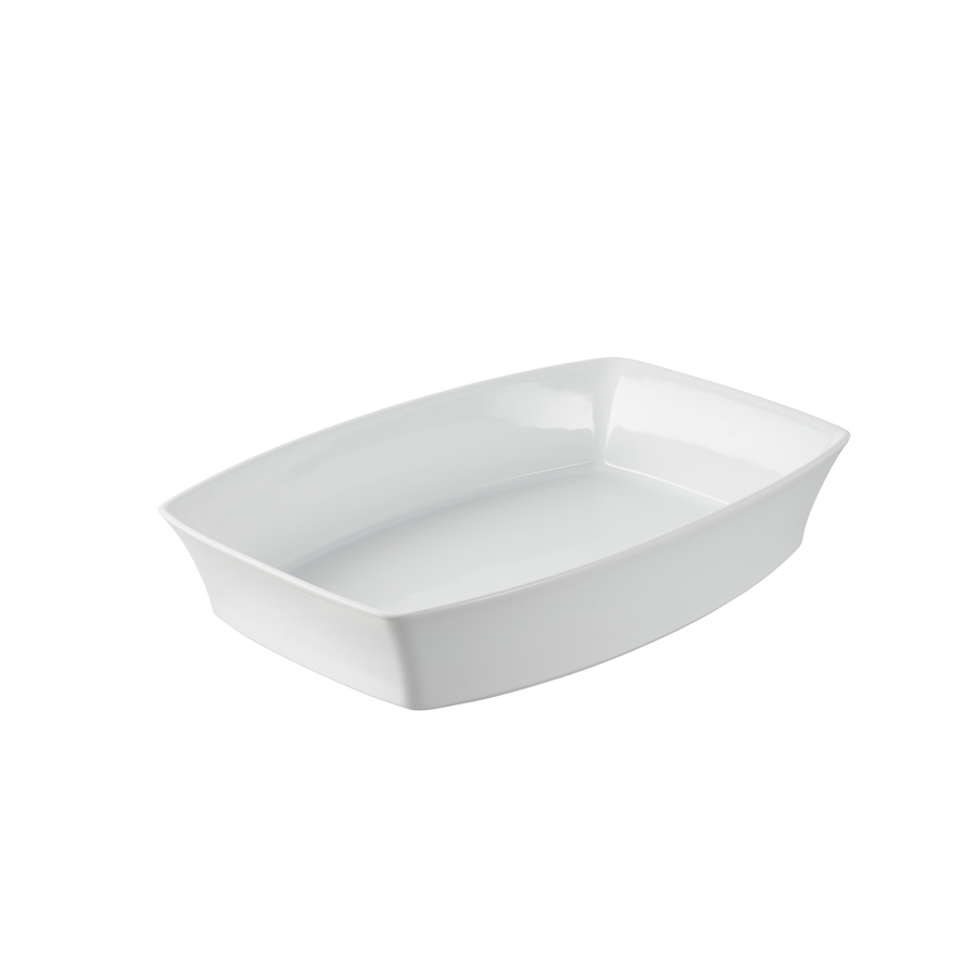 Alexandrie Rectangular Roasting Dish White 34cm