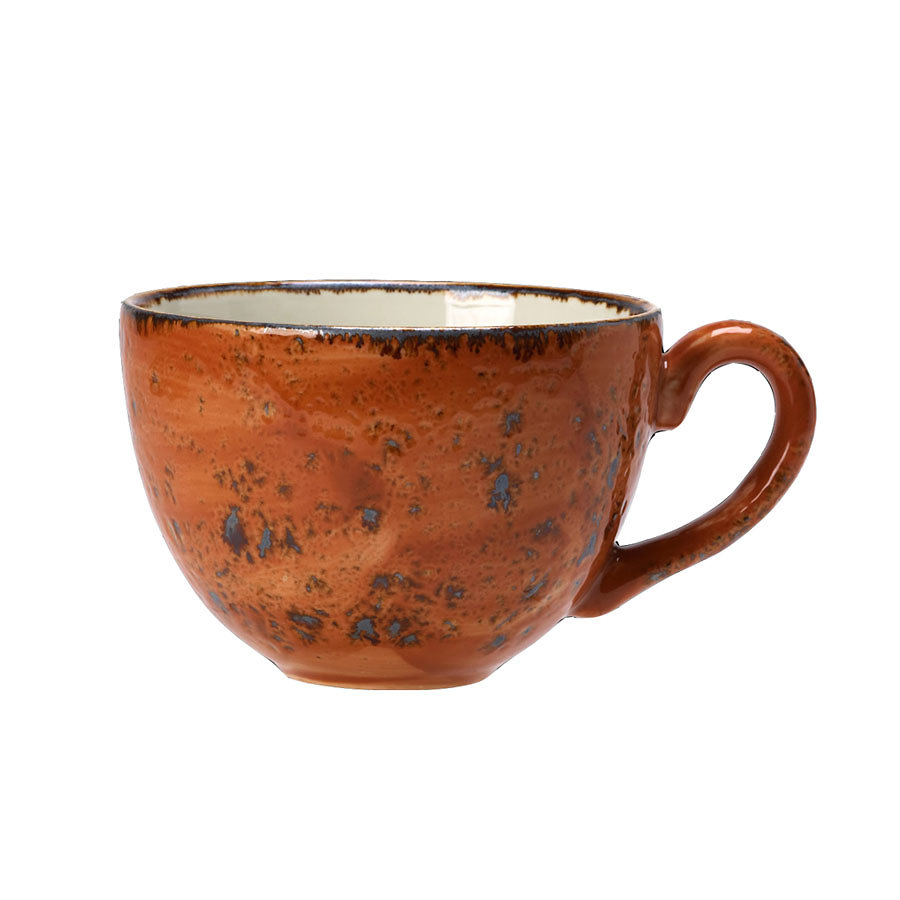 Steelite Craft Vitrified Porcelain Terracotta Low Cup 8oz