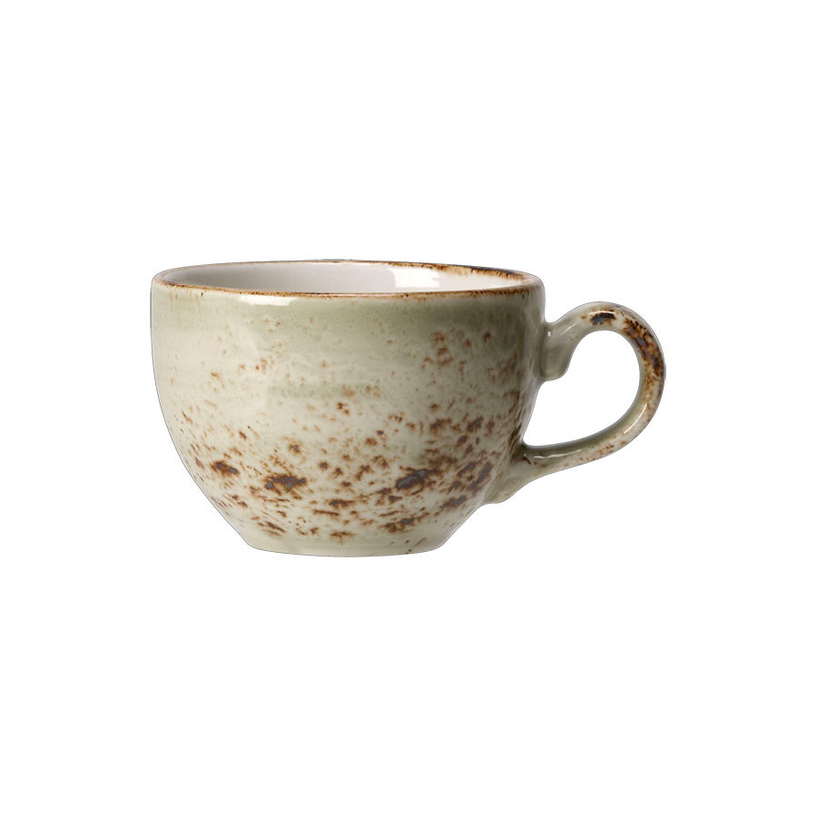 Steelite Craft Vitrified Porcelain Green Low Cup 3oz