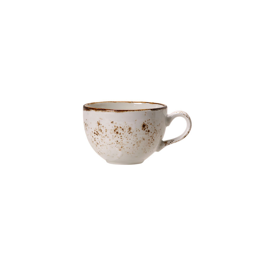 Steelite Craft Vitrified Porcelain White Low Cup 3oz