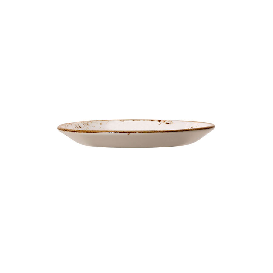 Steelite Craft Vitrified Porcelain White Round Double Well Saucer 11.75cm