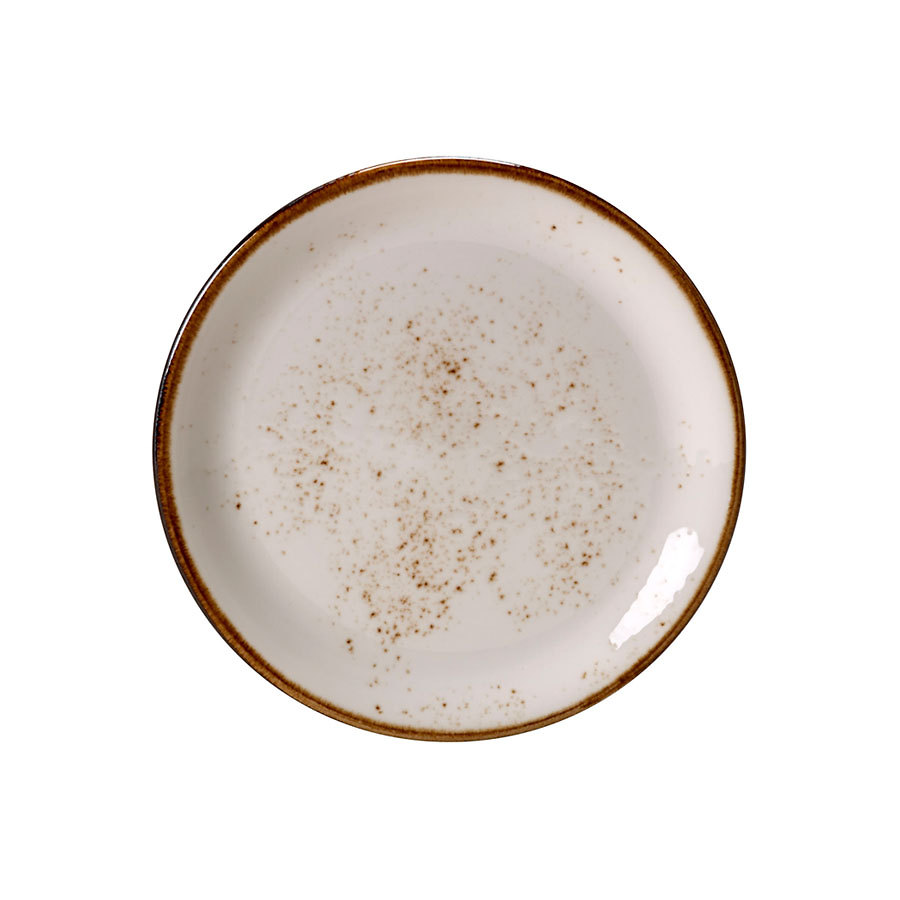 Steelite Craft Vitrified Porcelain White Round Coupe Plate 20.25cm