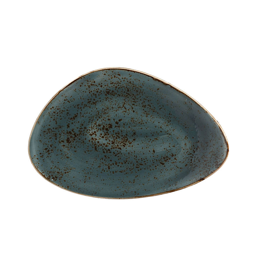 Steelite Craft Vitrified Porcelain Blue Freestyle Plate 37.5cm