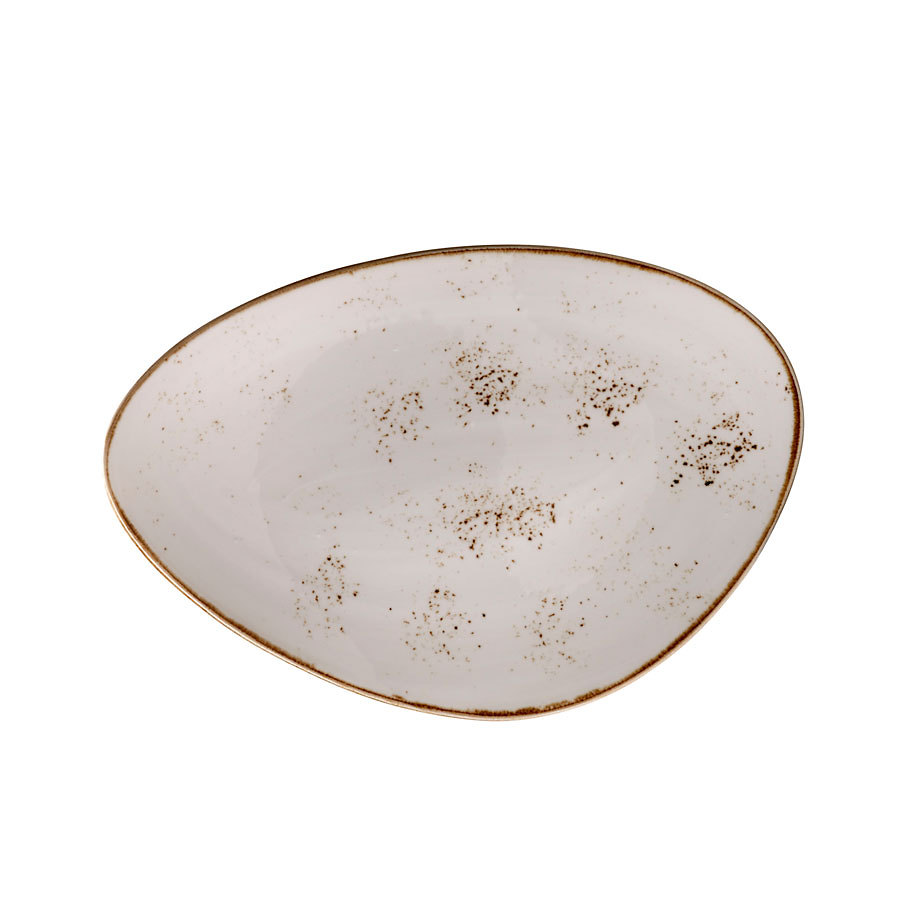 Steelite Craft Vitrified Porcelain White Freestyle Plate 37cm