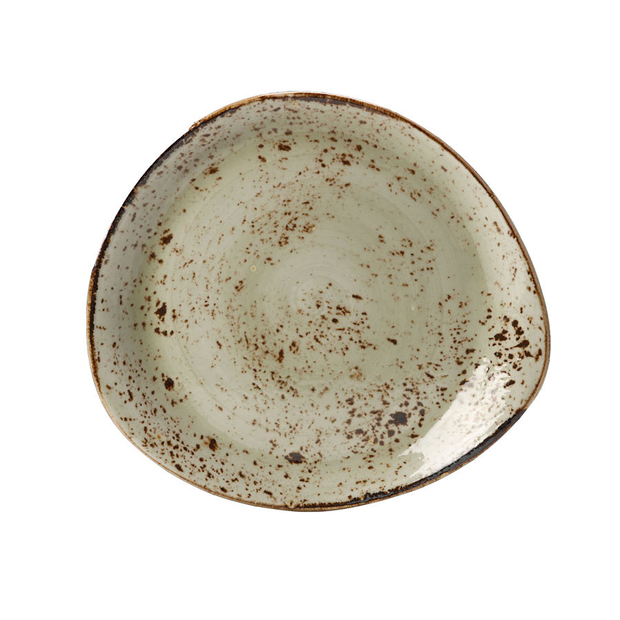 Steelite Craft Vitrified Porcelain Green Freestyle Plate 30.5cm