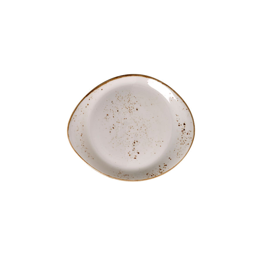 Steelite Craft Vitrified Porcelain White Freestyle Plate 25.5cm 10 Inch