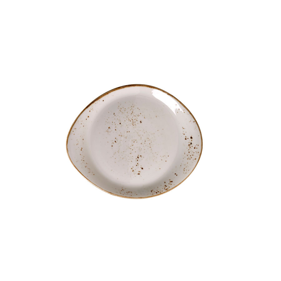 Steelite Craft Vitrified Porcelain White Freestyle Plate 25.5cm 10 Inch