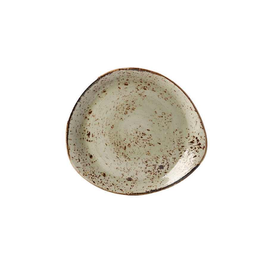 Steelite Craft Vitrified Porcelain Green Freestyle Plate 15.5cm