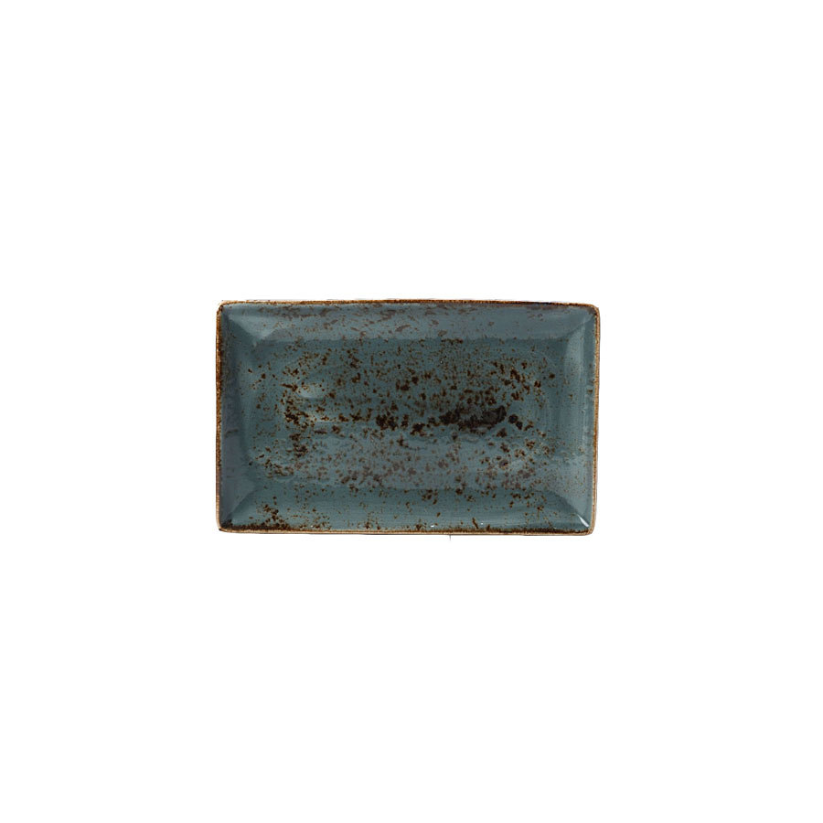 Steelite Craft Vitrified Porcelain Blue Rectangular One Plate 27cmx16.75 cm 27cmx16.75 cm