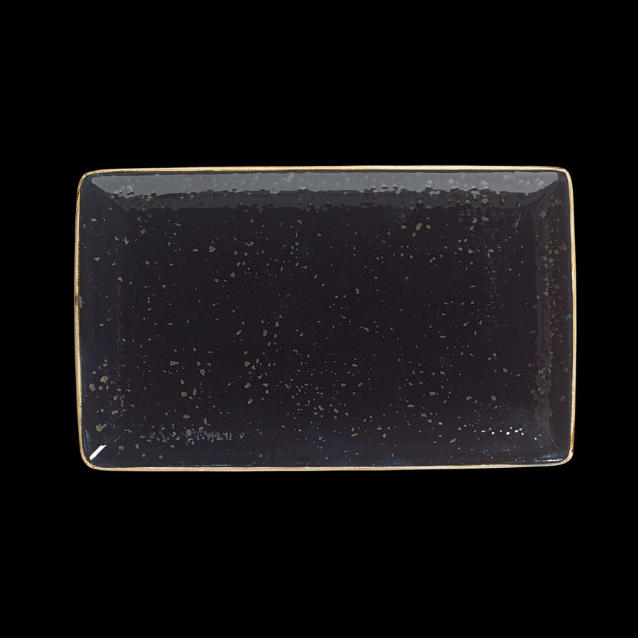 Steelite Craft Vitrified Porcelain Liquorice Rectangle One27x16.75cm