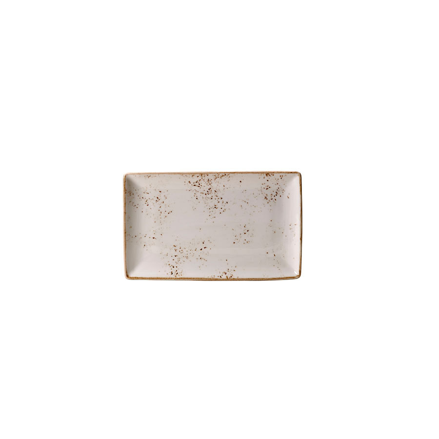 Steelite Craft Vitrified Porcelain White Rectangular One Plate 27cmx16.75 cm