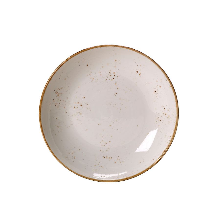 Steelite Craft Vitrified Porcelain White Round Coupe Bowl 25.5cm