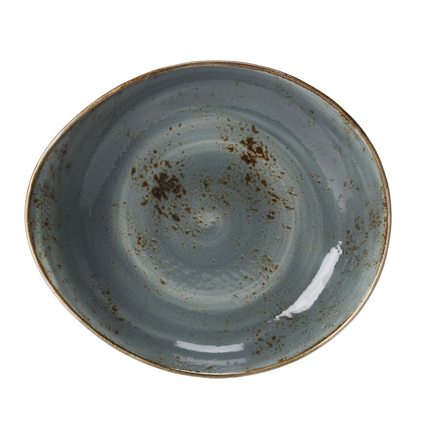 Steelite Craft Vitrified Porcelain Blue Freestyle Bowl 28cm