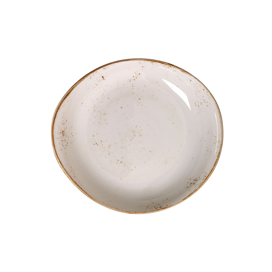 Steelite Craft Vitrified Porcelain White Freestyle Bowl 28cm
