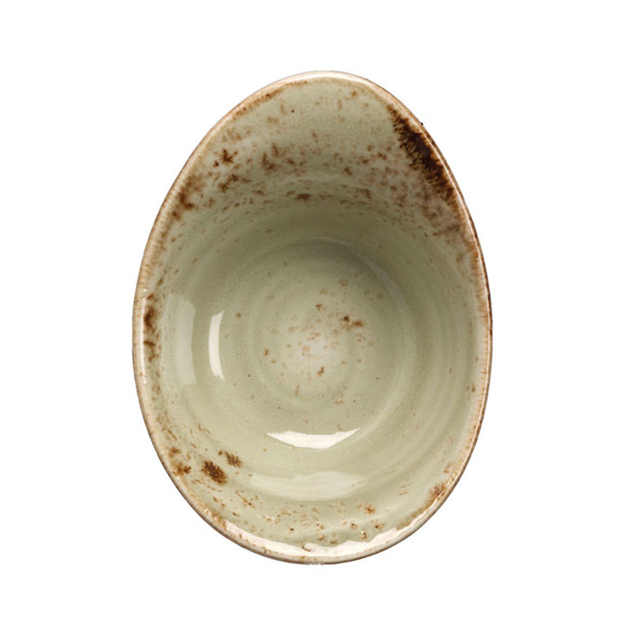 Steelite Craft Vitrified Porcelain Green Freestyle Bowl 18cm