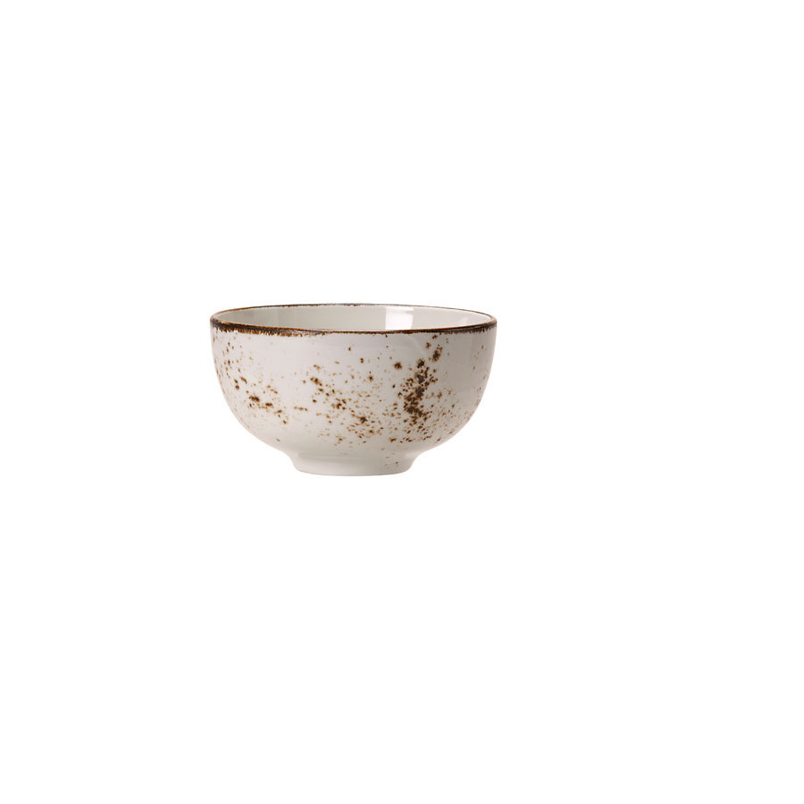 Steelite Craft Vitrified Porcelain White Round Chinese Bowl 12.75cm