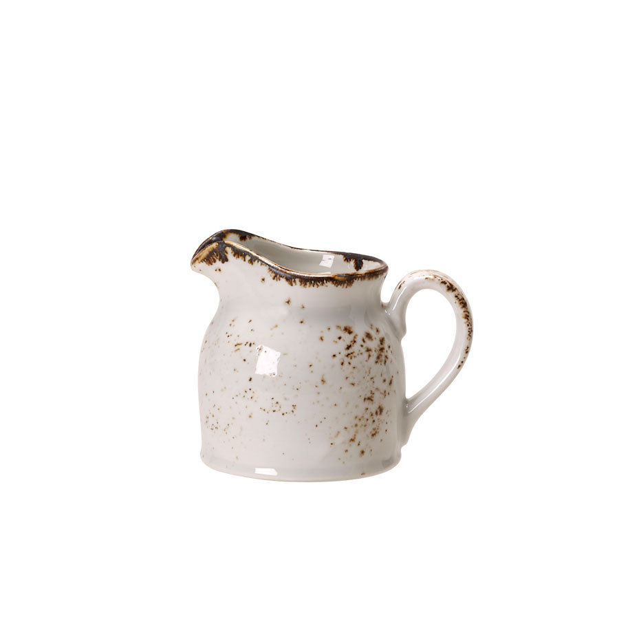 Steelite Craft Vitrified Porcelain White Club Jug 5oz