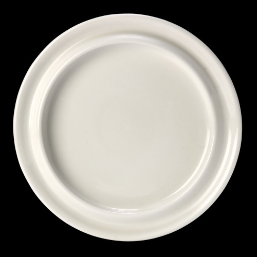 Steelite Freedom Vitrified Porcelain White Round Plate 10 Inch 25cm