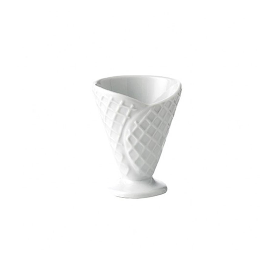 Ceramic Ice Cream Cone Sundae Dish