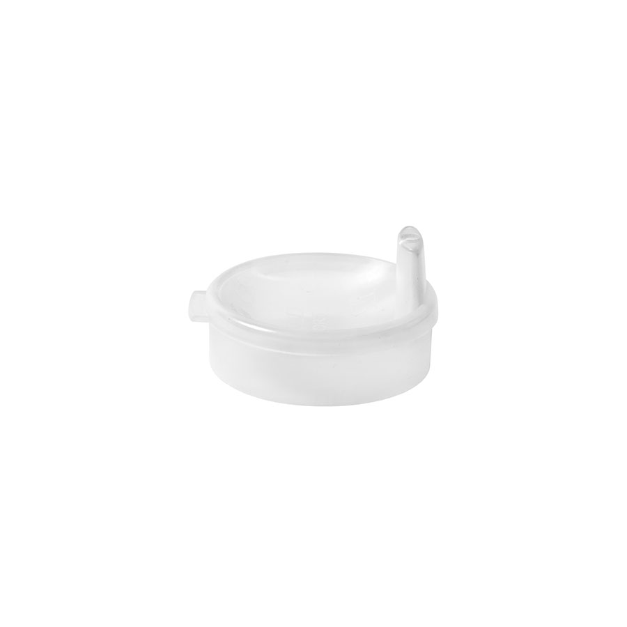 Harfield Polypropylene Natural Narrow Spout Lid For 2 Handled Beaker 7.2cm