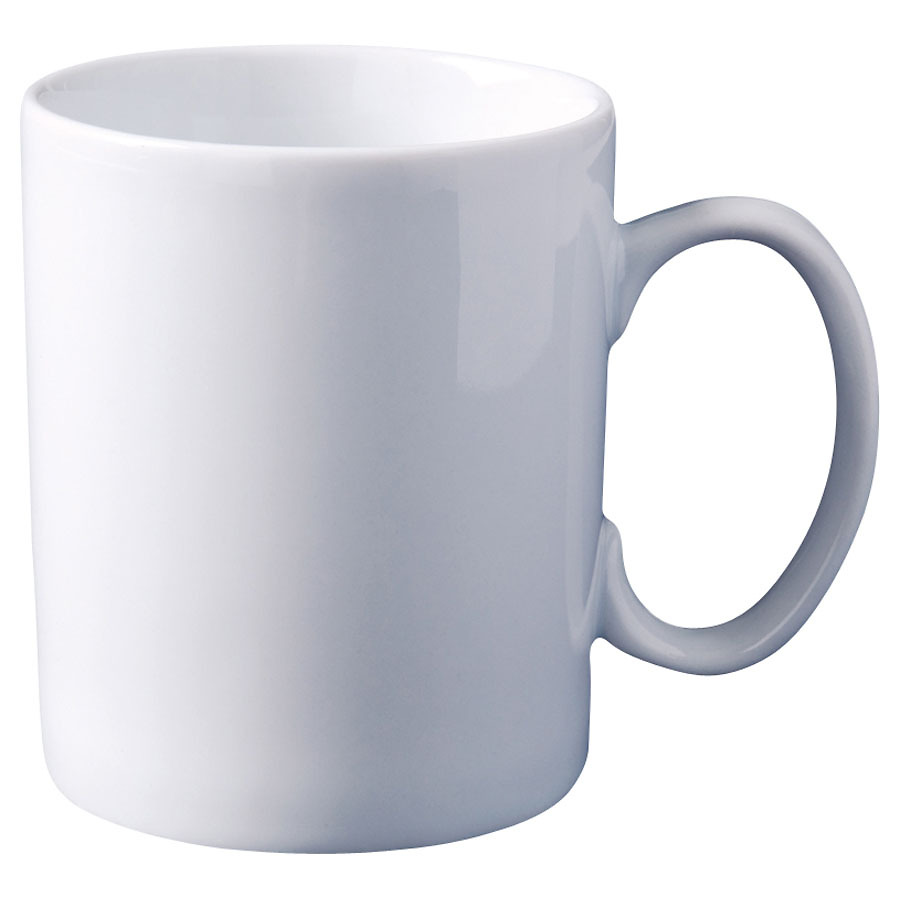 Superwhite Porcelain Mug 34cl 12oz