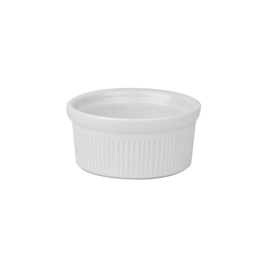 Superwhite Porcelain Round Stacking Ramekin 7.5cm