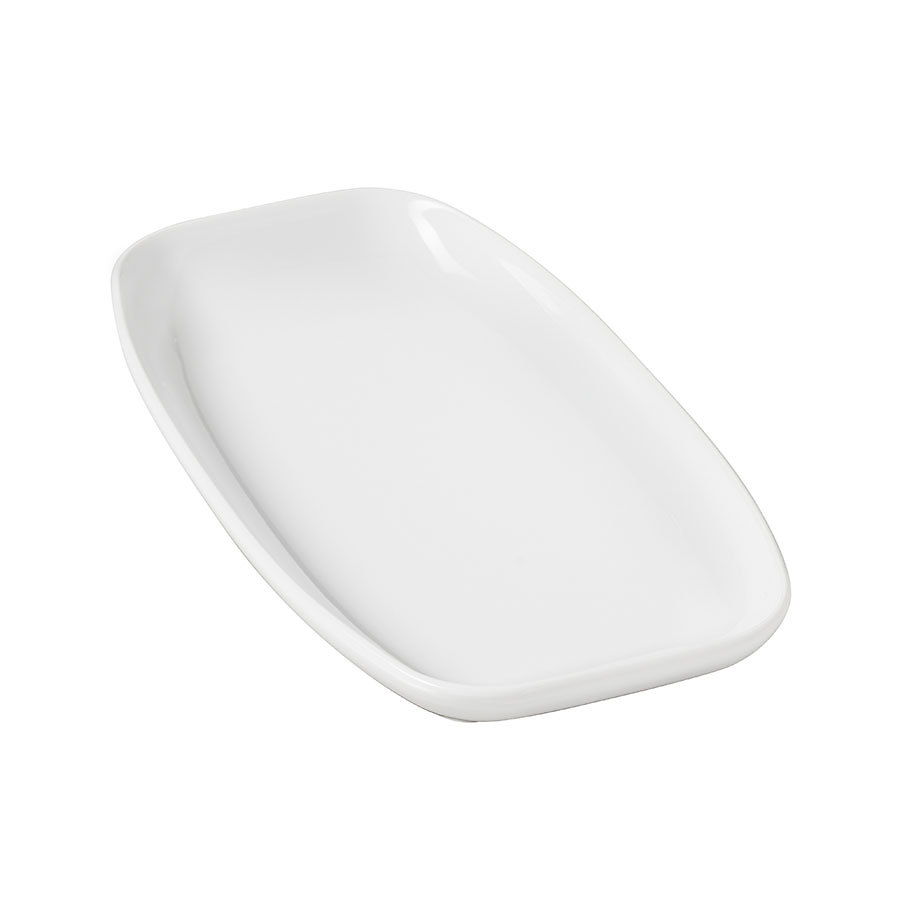 Revol Club Porcelain Club White Rectangular Plate 36x21cm