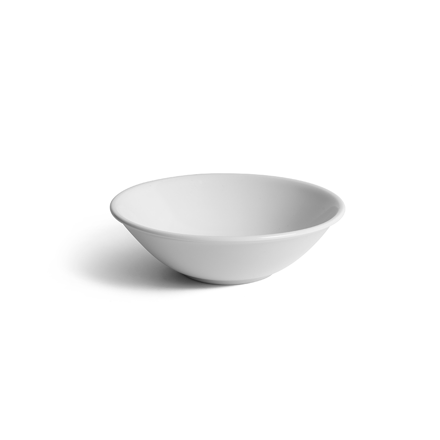 Creme Monet Vitrified Porcelain White Round Bowl 16cm